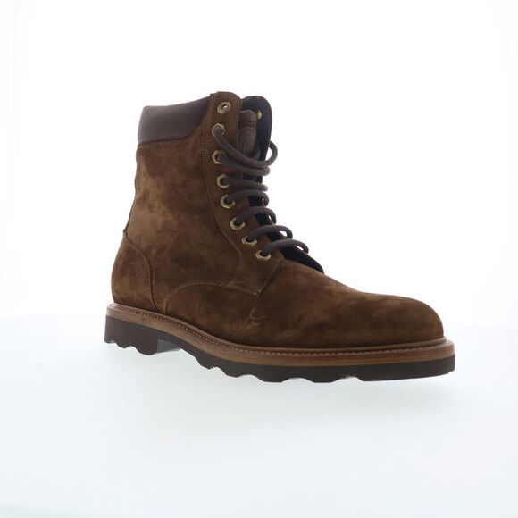 Di Bianco Mens Ormea Brown Boots (NWT) - Picture 2 of 7
